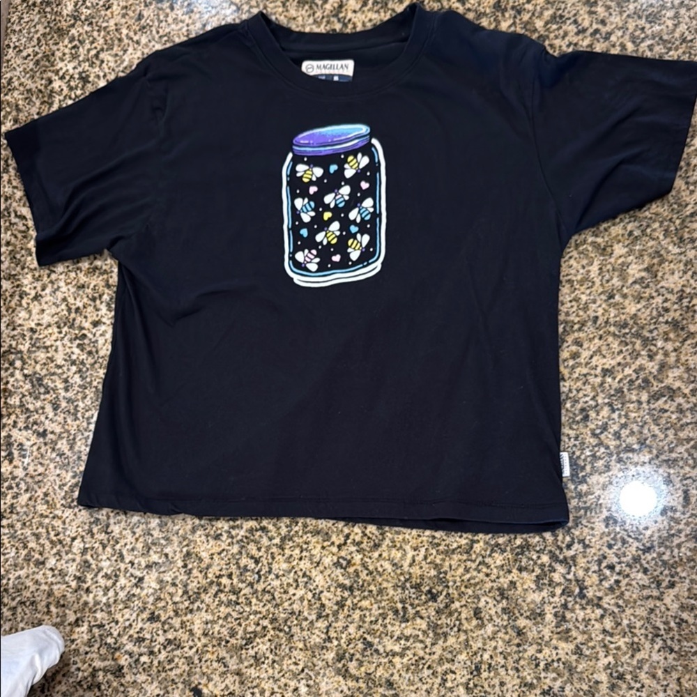 Magellan Kids Black Graphic T-Shirt Size‎ XL